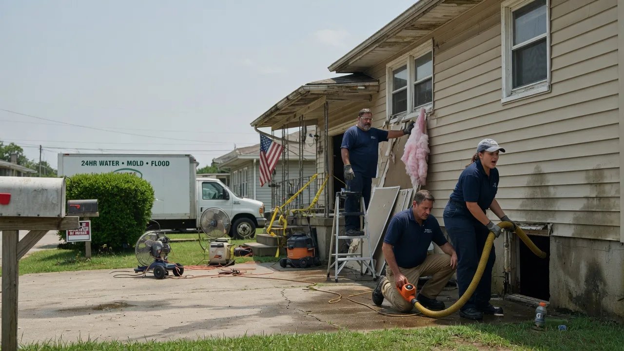 Water Damage Repair in Fischer, TX near me